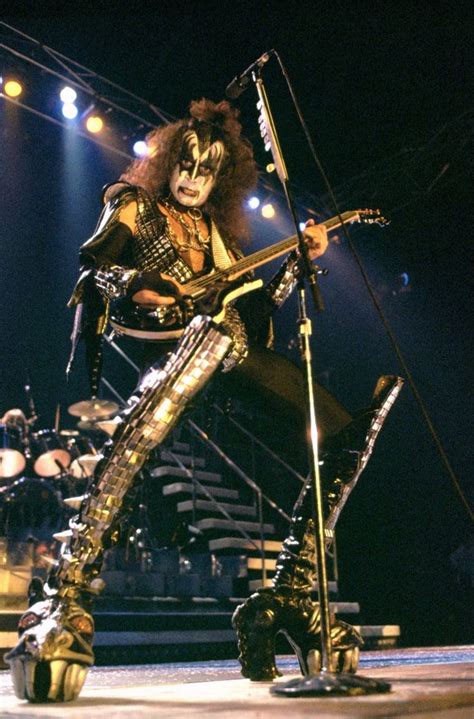 Kiss Gene Simmons Custom 24 X 36 Inch Alive Ii Era Poster Concert