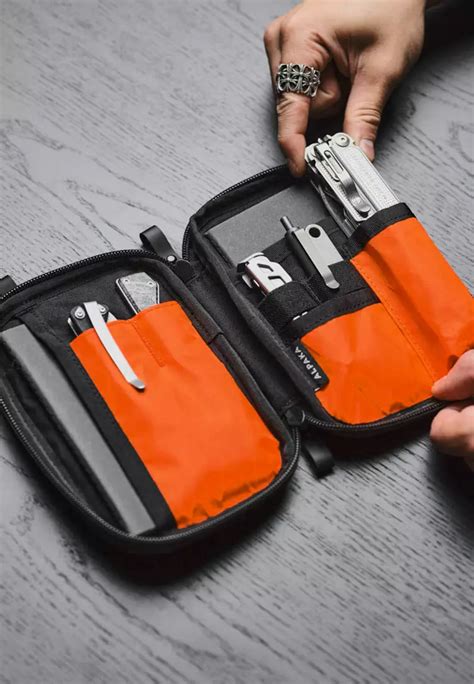 Buy Alpaka Admin Pouch Hook And Loop With Patches Bundle Orange X Pac