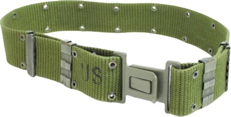 Us Army Alice Equipment Pistol Belt Genuine Us Sports