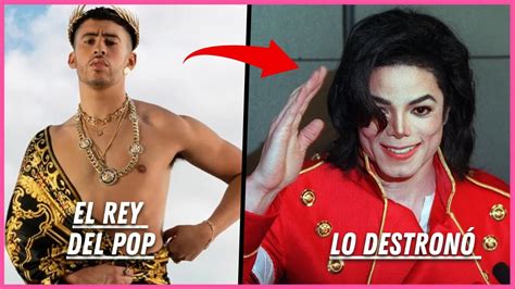 Bad Bunny DestronÓ A Michael Jackson Siendo El Nuevo Rey Del Pop Youtube