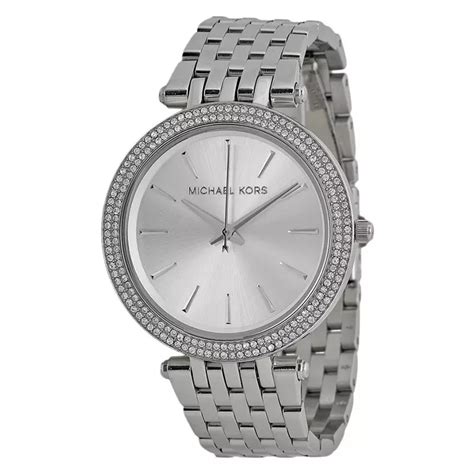 Jual Michael Kors Jam Tangan Wanita Michael Kors MK3190 Darci Silver