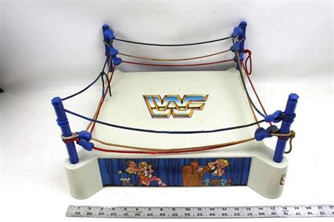 Vintage Ljn Toy Wwf Wrestling Ring