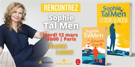 Livres Et Une Rencontre Avec Sophie Tal Men Mars