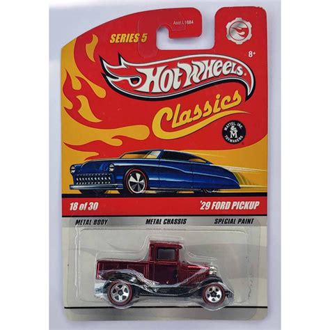xe mô hình Hot Wheels Classics 29 Ford Pickup đỏ đậm Shopee Việt Nam