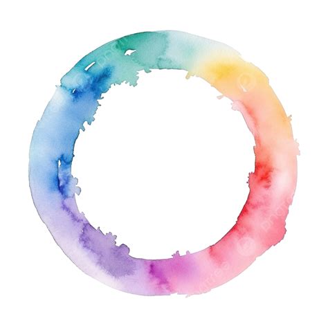 Circle Watercolor Brushstroke Watercolor Brushstroke Splash Png