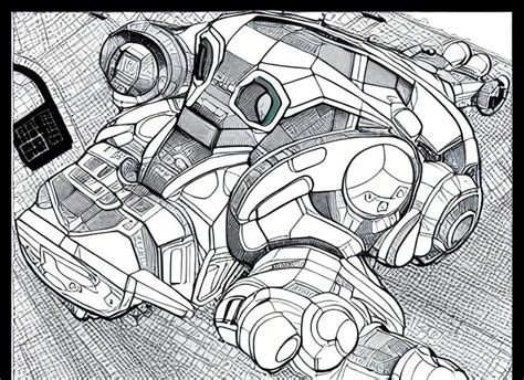 A Giant Anthropomorphic Hamster Shaped Mecha Moebius Stable