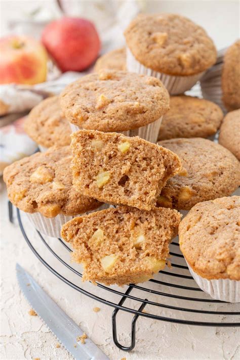 Healthy Apple Muffins Everyday Delicious