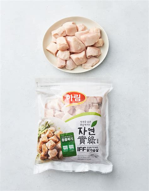 자연실록 자연실록 동물복지 한입 닭가슴살 1kg 위시버킷