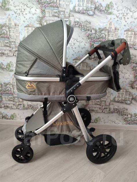 Коляска Luxmom v9 2в1, новый, в наличии. Цена: 11 000₽ во Владивостоке