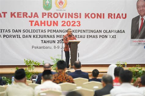 Infopublik Raker Diharapkan Tingkatkan Koordinasi Antar Pengurus Olahraga