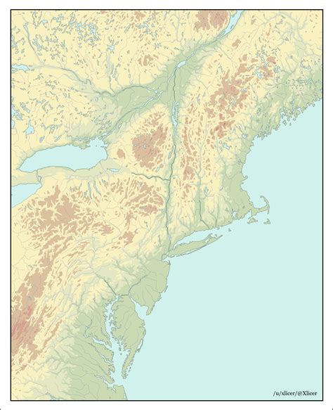 map of northeastern united states and canada 1