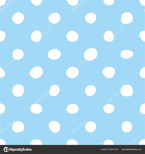 Blue Polka Dots Wallpaper