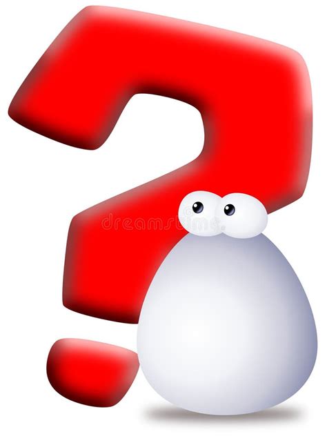 Funny Question Mark Cartoon Stock Illustrations – 3,138 Funny Question ...