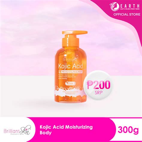 Brilliant Skin Kojic Acid Body Wash 300 Grams Shopee Philippines