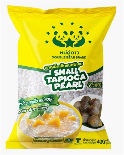 Double Bear Brand Tapioca Pearl 400g Par Singapore