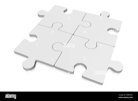 3d Jigsaw Puzzle Illustration Stock Photo Alamy