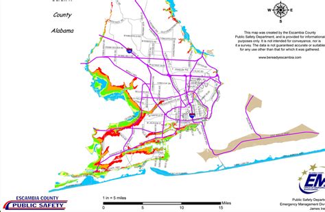 Escambia County Evacuation Maps : NorthEscambia.com