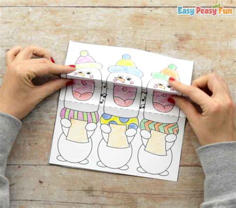 Printable Christmas Carol Singers Craft Easy Peasy And Fun