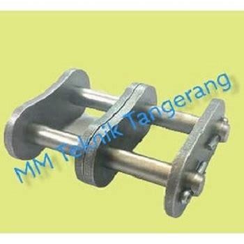 Jual Sambungan Rantai CL 50 Connecting Link Roller Chain Double Dobel