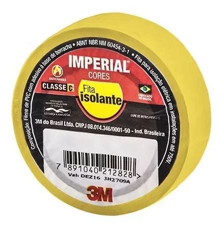 Kit C Cinta Aislante Amarilla Imperial De Mm X M M