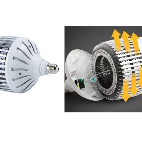 Lampada Led Alta Potencia W E Bivolt K Luz Branca