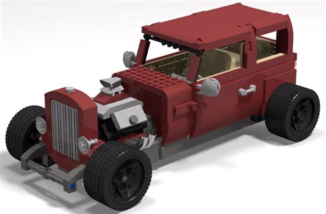 Lego Hot Rod Moc Lego Istruzioni Moc Ford F Hot Rod Stud Wide Car Lego Instructions