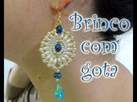 Nm Bijoux Brinco Redondo De Mi Angas Passo A Passo Youtube