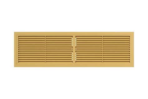 Решетка вентиляционная переточная 4513РП (фланец 432х117 мм; 455х133 мм ...