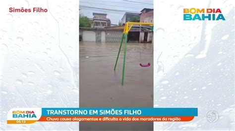 Chuva Causa Alagamentos Em Simões Filho E Dificulta Vida Dos Moradores