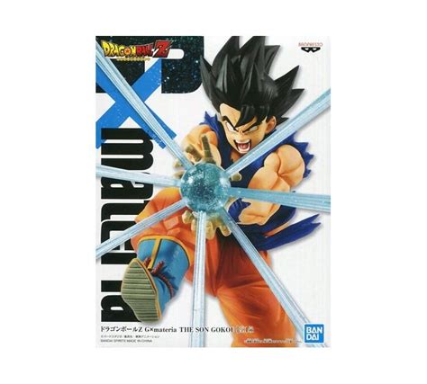 Goku Dragon Ball Z Gx Materia 15cm Ban Dai Namco Banpresto