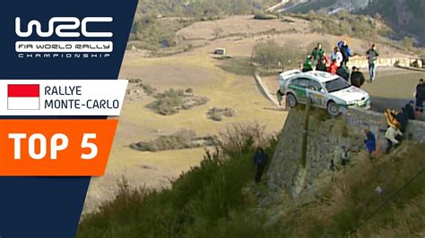 WRC Rallye Monte Carlo TOP 5 Memorable Moments YouTube