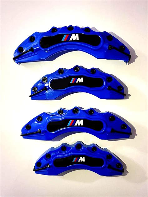 Bmw M Brake Caliper Cover Blue Pcs Car Accessories Gift Z Etsy