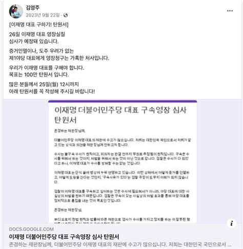 여당중진의원 이재명은 구속하면 안됩니다 탄원서 논란 정치시사 에펨코리아