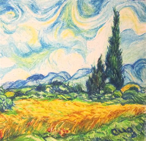 Lista Foto Van Gogh De Los Campos De Trigo Bajo Cielos Nublados El