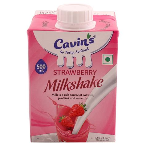 Cavin S Strawberry Milkshake Ml Tetra Pak