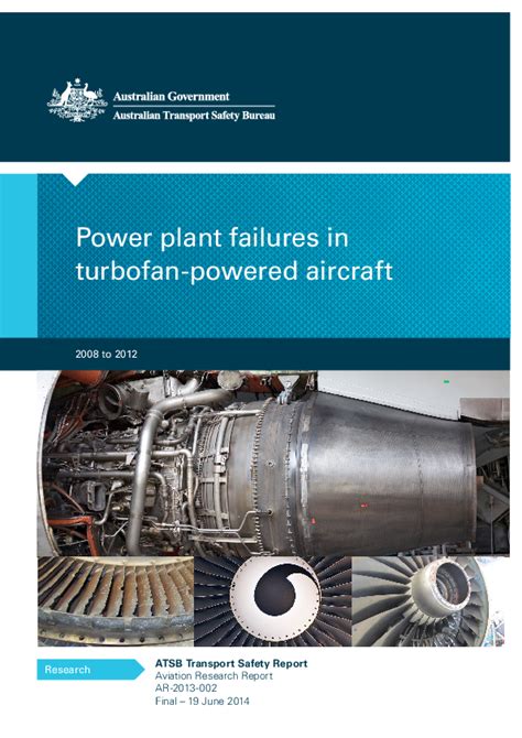 Power Plant Failures In Turbofan Powered Aircraft 2008 2012 SKYbrary