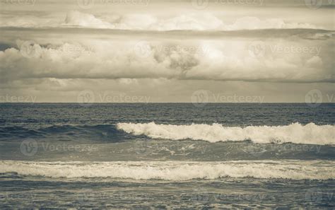 Strong Waves Praia Lopes Mendes Beach Ilha Grande Island Brazil