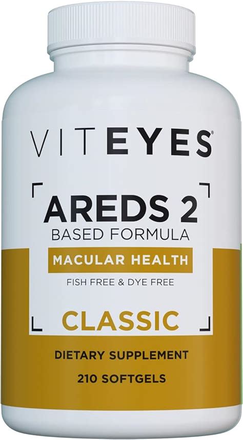 Amazon Viteyes AREDS 2 Classic Macular Health Formula Softgels