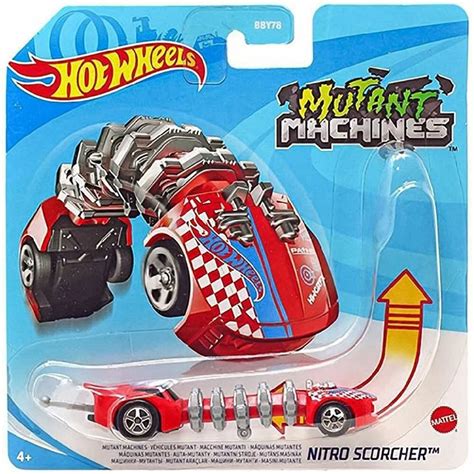 Машинка Hot wheels Mutant Мутант Nitro Scorcher CGM купить с доставкой по выгодным ценам в