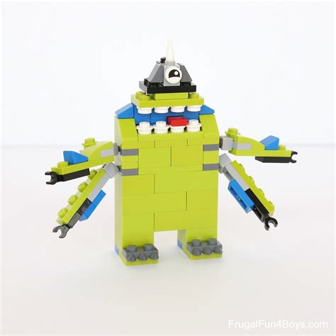 LEGO® Monsters Building Challenge for Kids - Frugal Fun For Boys and Girls