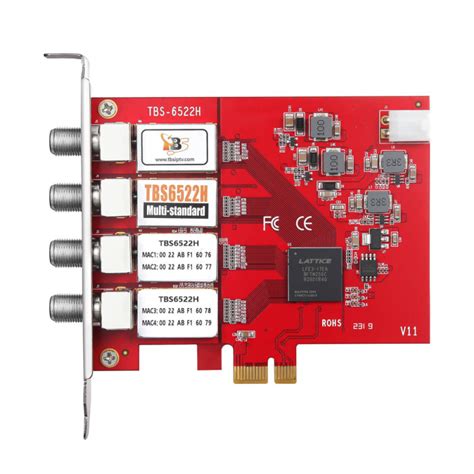 Dvb Multi Standard Doppel Tuner Pcie Tv Karte Tbs H