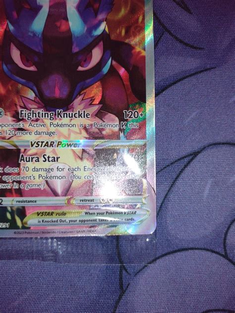 Mavin Lucario Vstar Swsh Holo Full Art Black Star Promo Pokemon