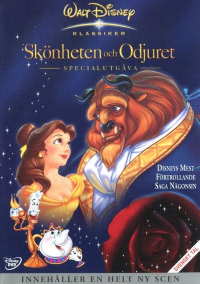 DVD Disney Klassiker 30 Skönheten och Odjuret Specialutgåva Beg