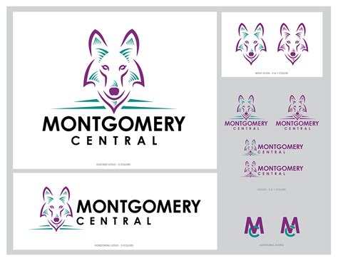 Montgomery Central school logo :: Behance