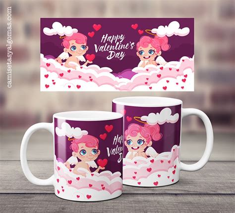 Taza Happy Valentine S Day Angelitos