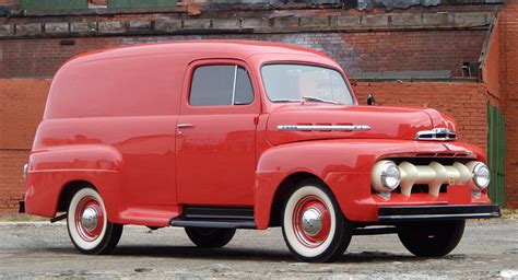 Whatever You Have To Deliver Deliver It In This Vintage Ford Panel Van Carscoops