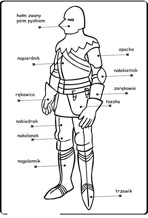 Rycerze R Rycerze Kolorowanki Kolorowanki Do Druku