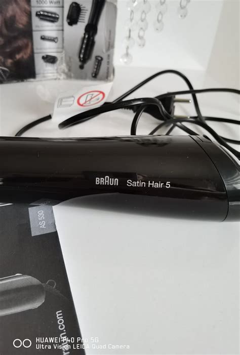 Маша с топъл въздух BRAUN Satin hair 5 1000W с. Папрат • OLX.bg