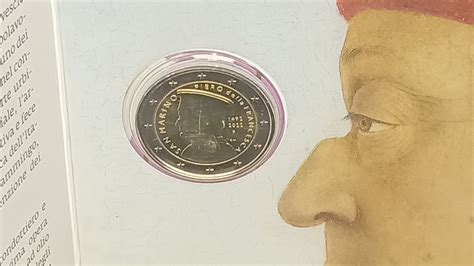 San Marino 2 Euro 2022 Antonio Canova Pierro Della Francesca 2