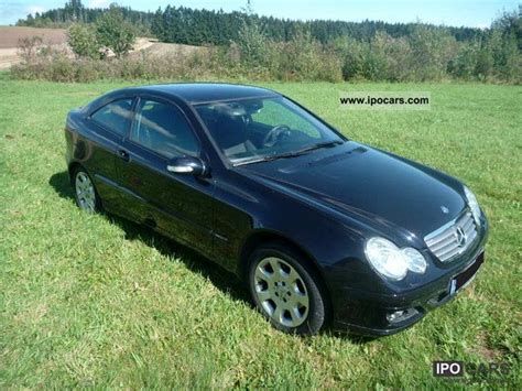 2005 Mercedes Benz C 200 Cdi Sports Coupe Sport Edition Xenon 203cl